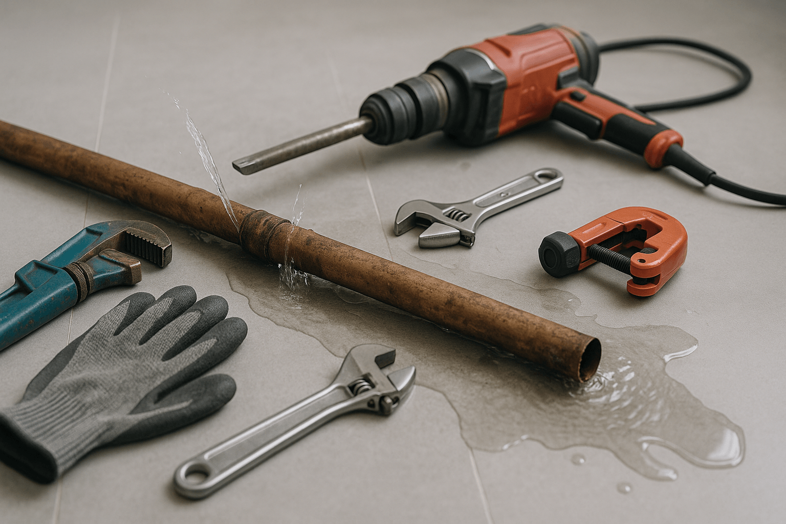 Reparación de tuberías rotas en Chiclana - Fugas Chiclana 24H en Chiclana